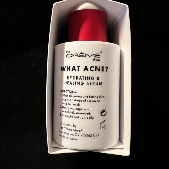 The Crème Shop What Acne? Hydrating & Healing Vitamin C Serum NIB - Picture 2 of 4